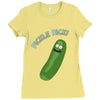 pickle rick Ladies Fitted T-Shirt