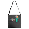 wrong planet Adjustable Strap Totes