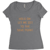 hold on let me get to the save point. Women's Triblend Scoop T-shirt
