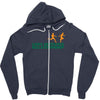 long distance relationship Zipper Hoodie