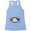 December  Peeking Out Asian Baby Boy Racerback Tank