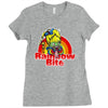 rainbow bite Ladies Fitted T-Shirt