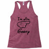 i'm with goofy t shirt mickey mouse t shirt disney shirt walt disney t Racerback Tank