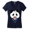 panda sailor Women's V-Neck T-Shirt