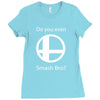 do you even smash bro Ladies Fitted T-Shirt