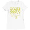 mars colony Ladies Fitted T-Shirt