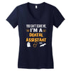 dental assistant halloween Women's V-Neck T-Shirt