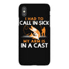 arm in cast iPhoneX