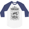 Vintage Aged To Perfection 1993 3/4 Sleeve Shirt