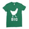 big cock Ladies Fitted T-Shirt