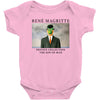 René Magritte The Son Of Man Baby Bodysuit