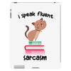 i speak fluent sarcazm. iPad 3 and 4 Case