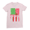 fist raised and proud! Ladies Fitted T-Shirt