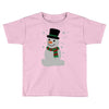 christmas snowman Toddler T-shirt