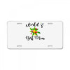 world's best mom License Plate
