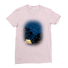 Mufasa and Simba Camp Ladies Fitted T-Shirt