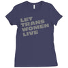 let trans women live Ladies Fitted T-Shirt