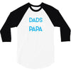 Only the best Dads Get Promoted to Papa 3/4 Sleeve Shirt