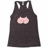 dick head Racerback Tank