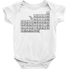 questionable table of elements Baby Onesie