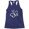 butterfly sticker vinyl Racerback Tank