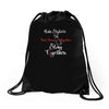 hair stylist Drawstring Bags