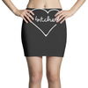 bitches heart Mini Skirts