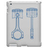 sketch of piston iPad 3 and 4 Case