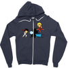 part time job   rock construction Zipper Hoodie