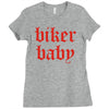 biker baby Ladies Fitted T-Shirt