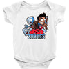 ash vs zombies Baby Bodysuit