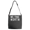 we the north toronto raptors sport nba playoffs drake kyle lowry Adjustable Strap Totes