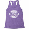 worlds greatest farter father Racerback Tank