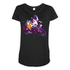 fast food Maternity Scoop Neck T-shirt