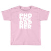 photographer Toddler T-shirt