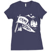 camp vibes Ladies Fitted T-Shirt