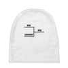 me me and cancer Baby Beanies