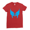 wolverine mask x men avengers marvel comics gift Ladies Fitted T-Shirt