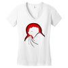 mr. bat tan Women's V-Neck T-Shirt