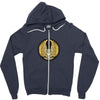 gold animal best Zipper Hoodie