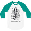 shakespeare in the park 3/4 Sleeve Shirt