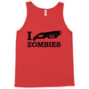 i shotgun zombies funny t shirt dead apocalypse s 3xl Tank Top