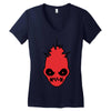 angry Women's V-Neck T-Shirt