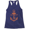 anchored faith Racerback Tank