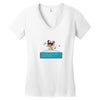 pugemon Women's V-Neck T-Shirt