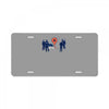 map marker death License Plate