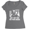 nurse lama Women's Triblend Scoop T-shirt