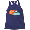 it simple Racerback Tank