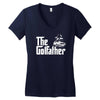 golf father Women's V-Neck T-Shirt