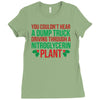 nitroglycerin plant Ladies Fitted T-Shirt